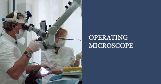 Operating Microscopy for high-magnification viewing