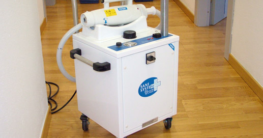 Environmental cleaning and disinfection device